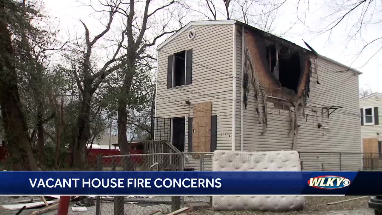 Recent vacant structure fires in Louisville raises concerns among neighbors