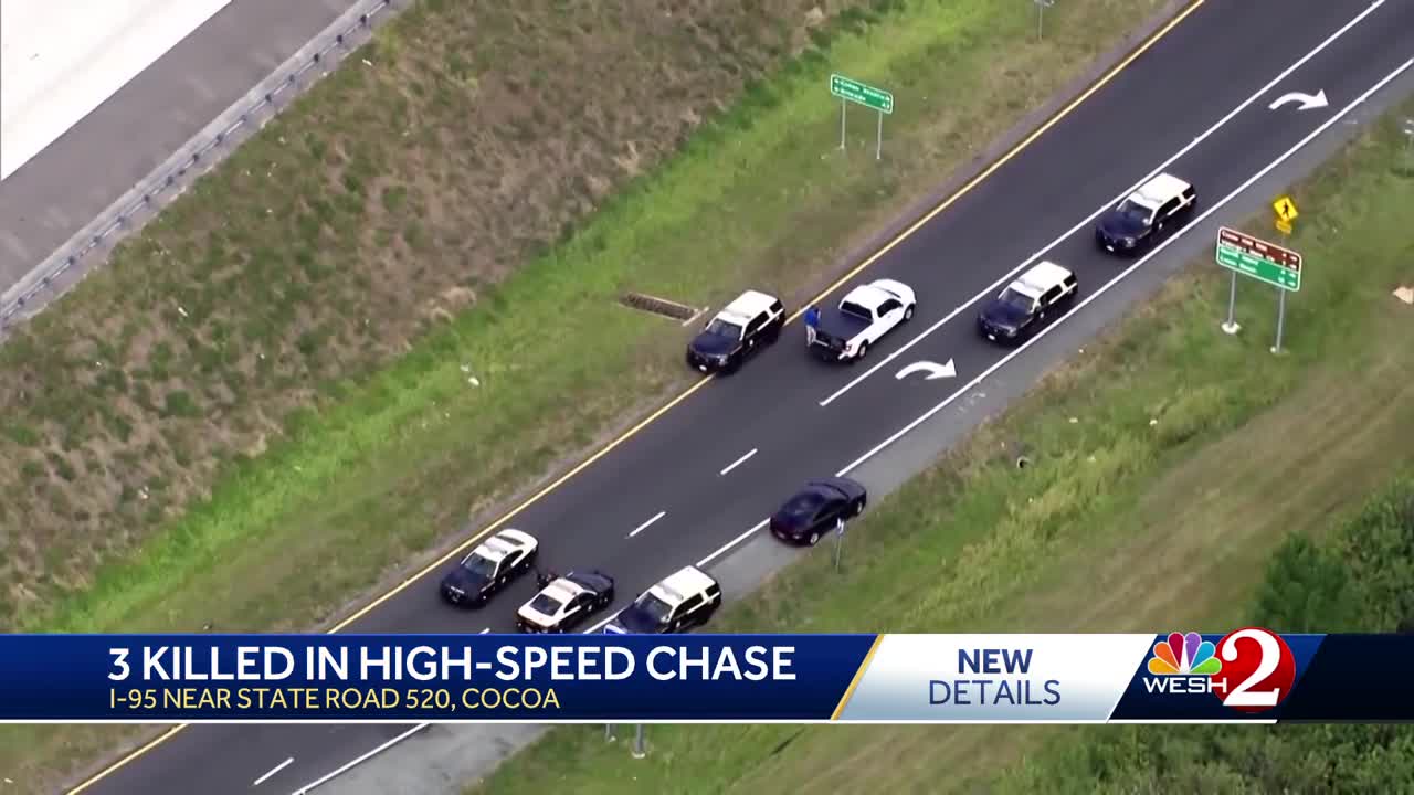 3 killed in Florida high-speed chase with 'habitual traffic offender'