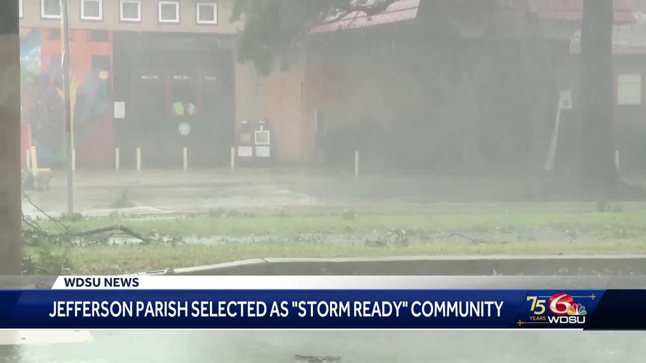Jefferson Parish selected as "Storm Ready" community