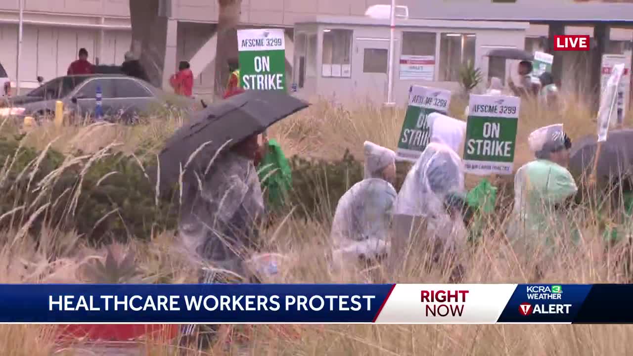 Thousands of UC healthcare workers begin strike