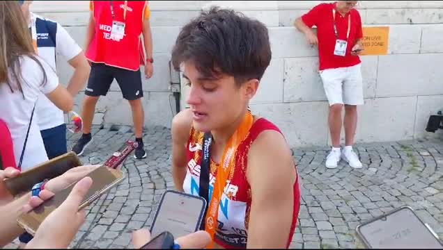 preview for María Pérez, emocionada por ser campeona mundial de 20km marcha