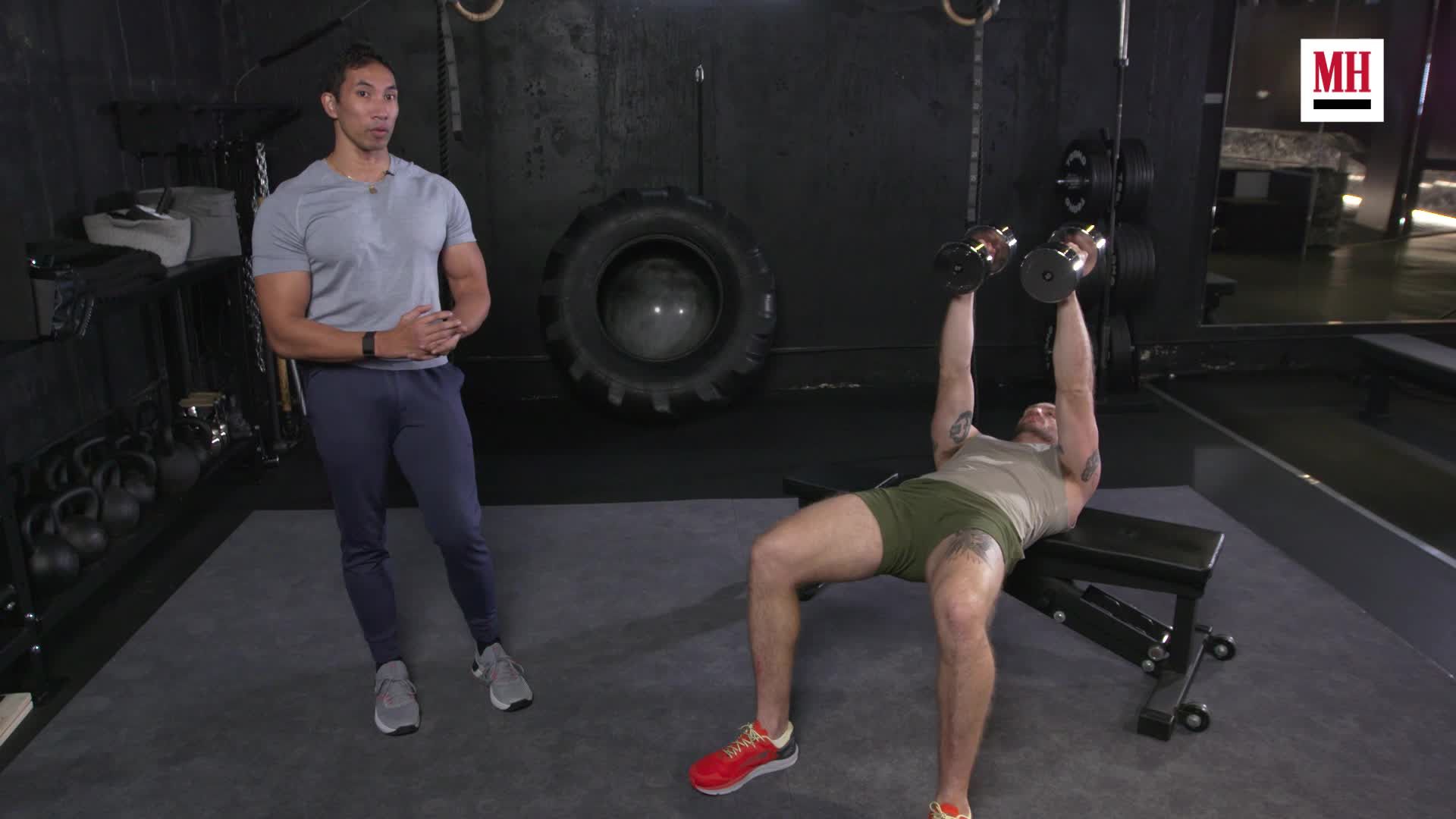 How to Do the T Bench Dumbbell Fly for Inner Chest Workout Gains