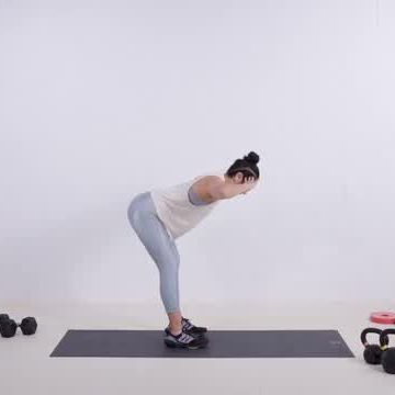 20-minute glutes and core kettlebell workout with Saima Husain