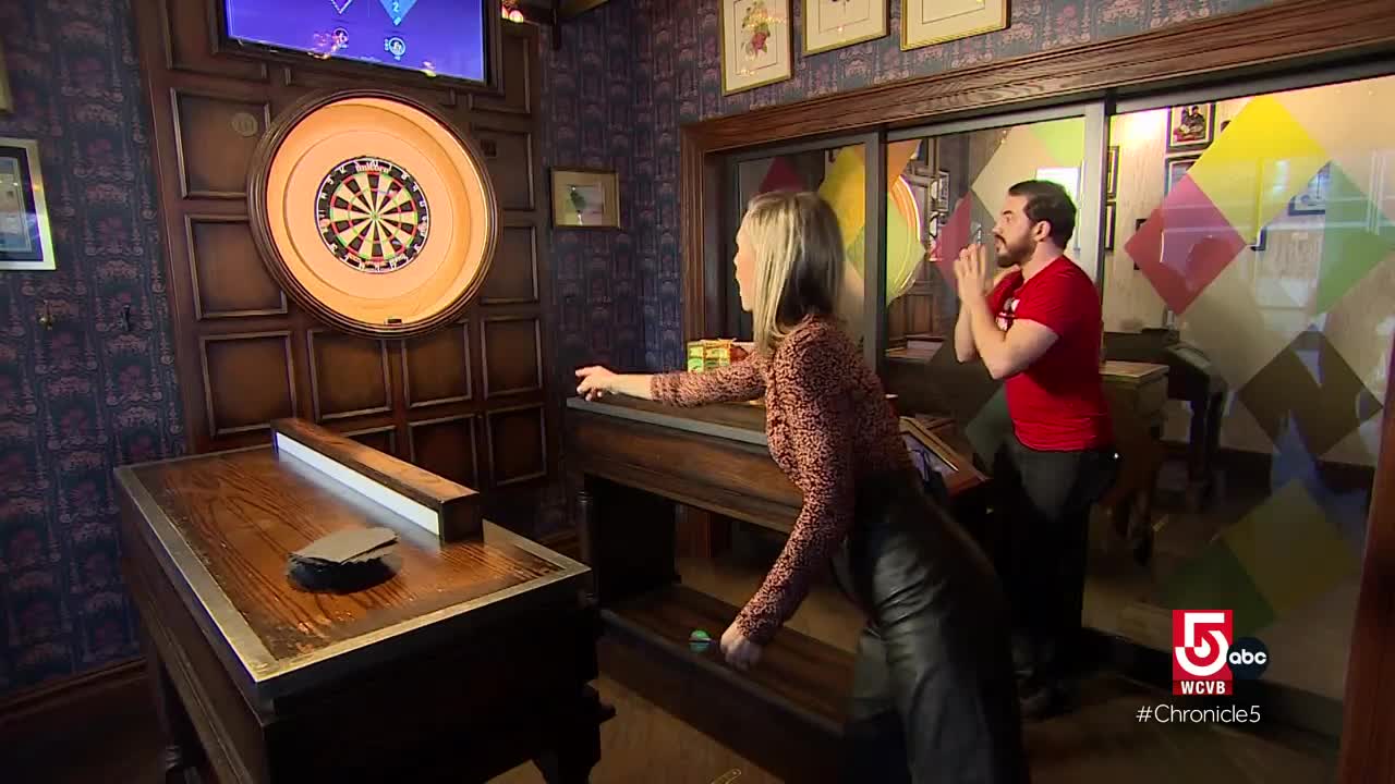 Flight Club, a high-tech darts bar, just opened in the Seaport