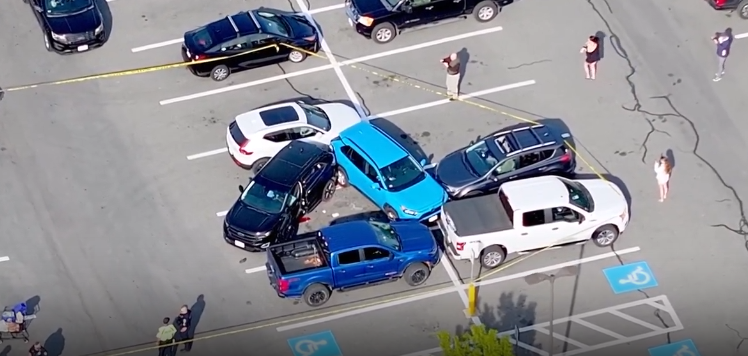 Two hospitalized with injuries after crash in Shaw's parking lot in Orleans, Massachusetts