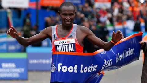 preview for 2013 NYCM: Geoffrey Mutai Post-Race