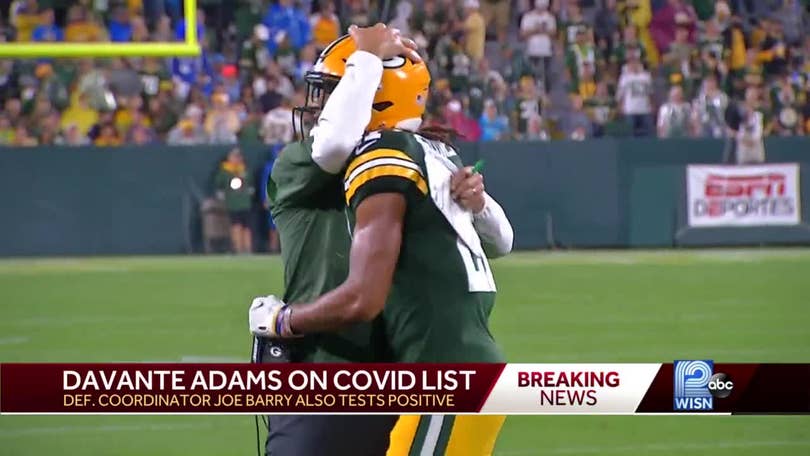 Green Bay Packers place Davante Adams on Covid-19 reserve list