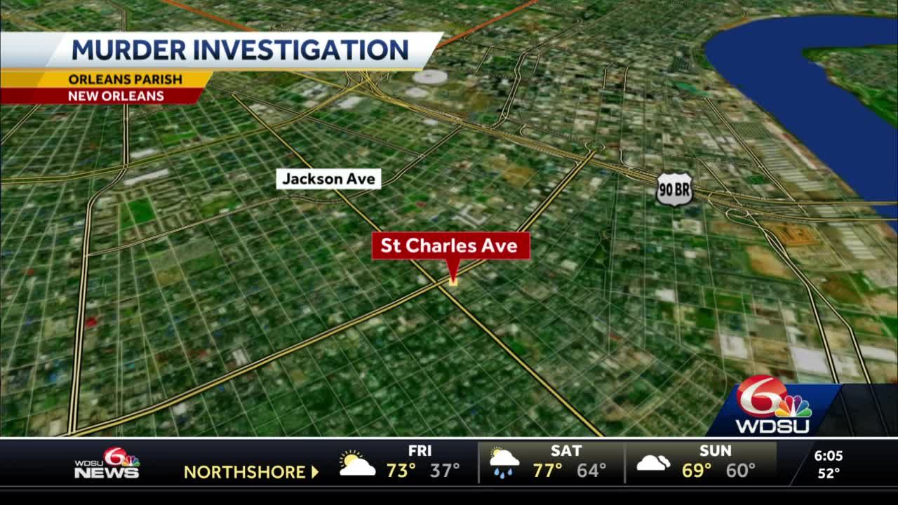 Man shot and killed on St. Charles Avenue