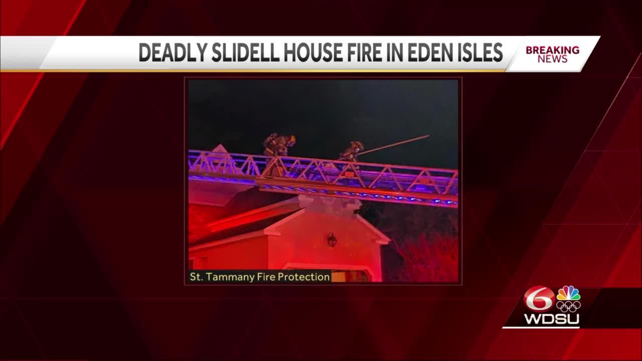 Fatal house fire in Slidell