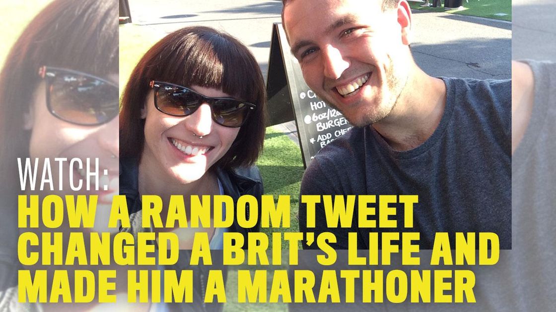 preview for How a Random Tweet Changed a Brit’s Life and Made Him a Marathoner