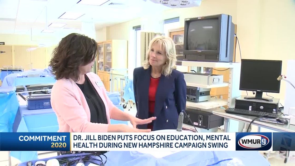 preview for Jill Biden discusses mental health, education in NH visit