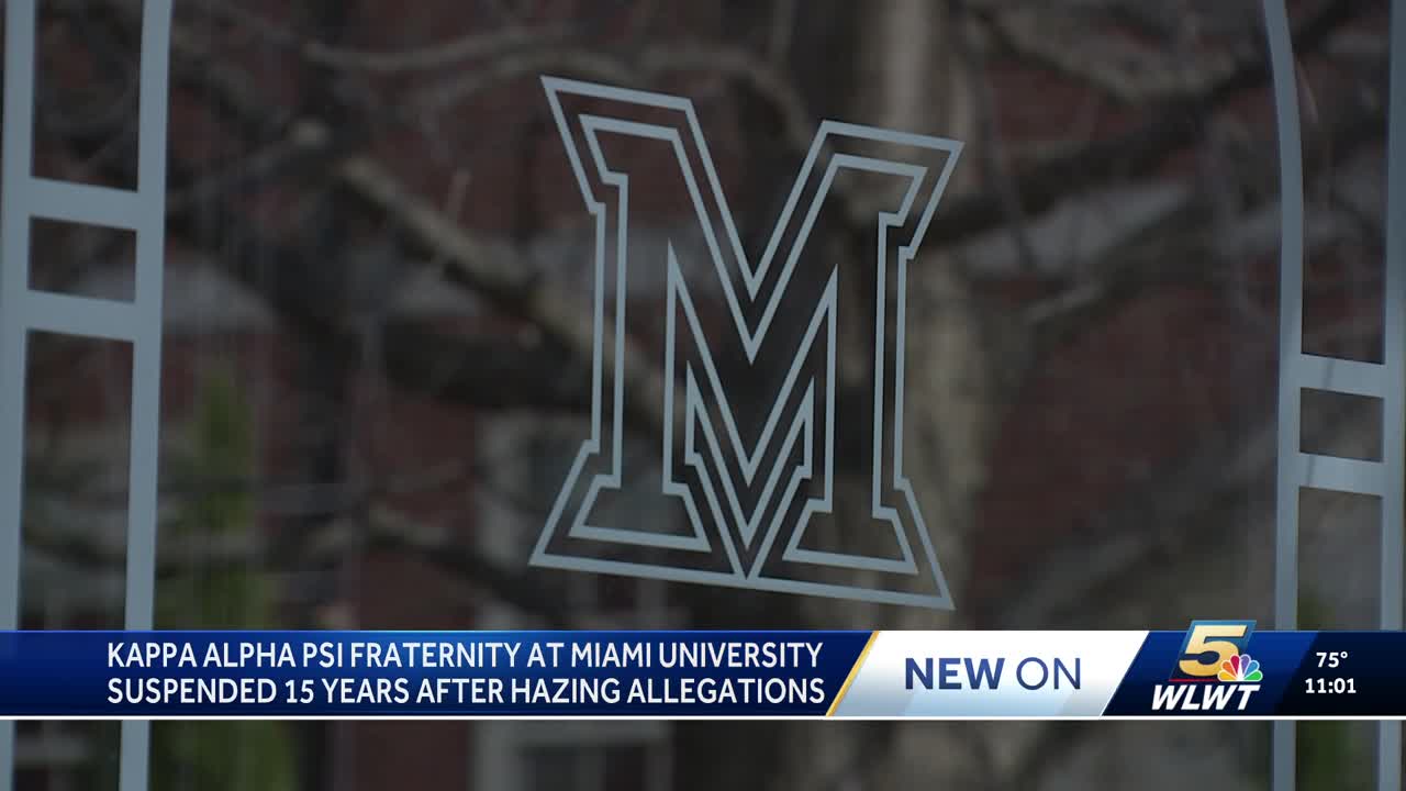 Miami University suspends fraternity until 2040 over alleged hazing, physical beatings