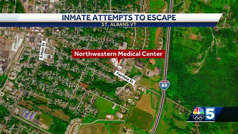 VT inmate charged in hospital escort-turned escape attempt