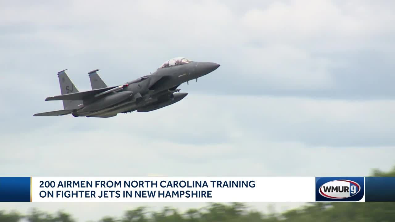 Fighter jets roar across NH skies