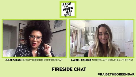 preview for Raise the Green Bar - Fireside Chat with Lauren Conrad