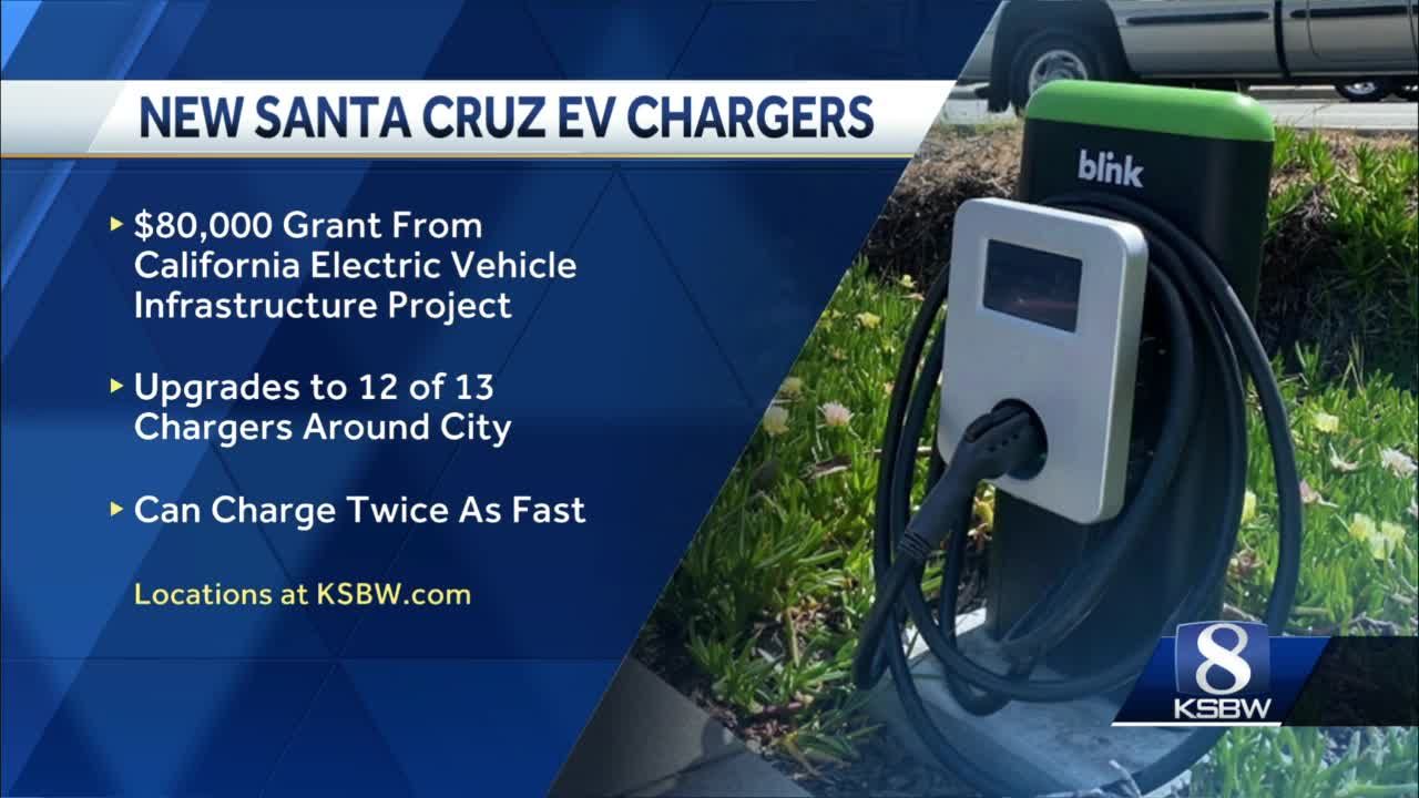 Santa Cruz electric vehicle chargers now charge twice as fast