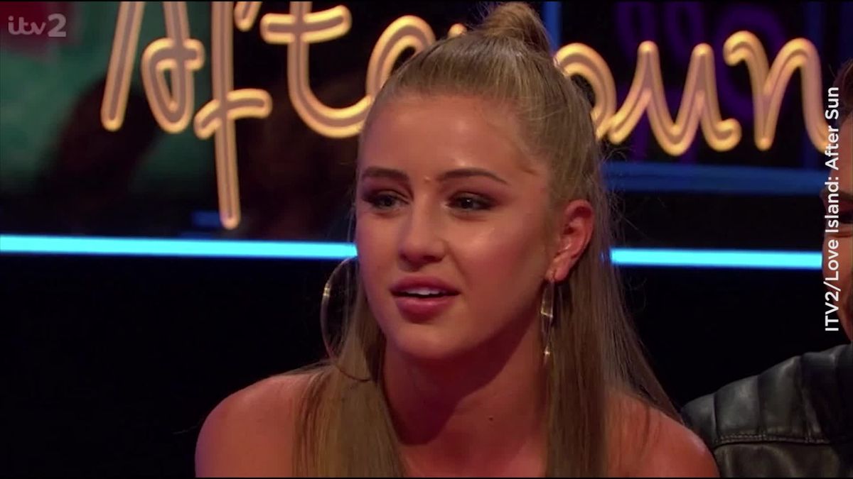 preview for Love Island: Georgia refuses to apologise to Ellie after being shown clip of her kissing Jack