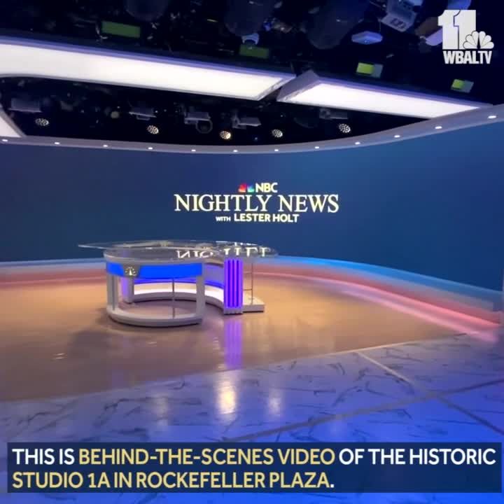 New set debuts on NBC Nightly News