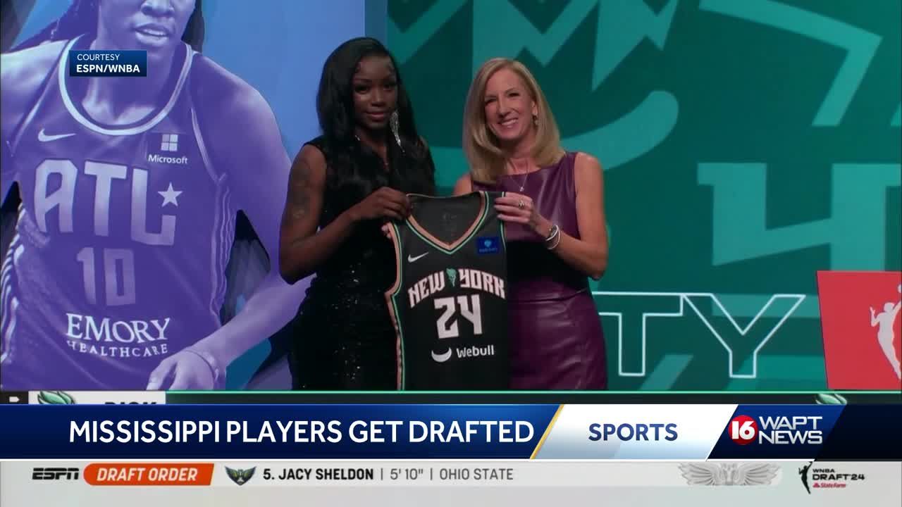 Three Mississippi players drafted by WNBA Teams
