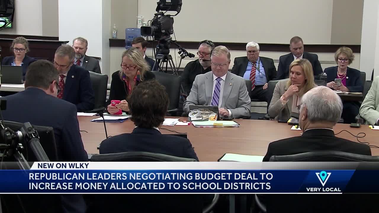Republican leaders negotiating budget deal to increase money allocated to school districts