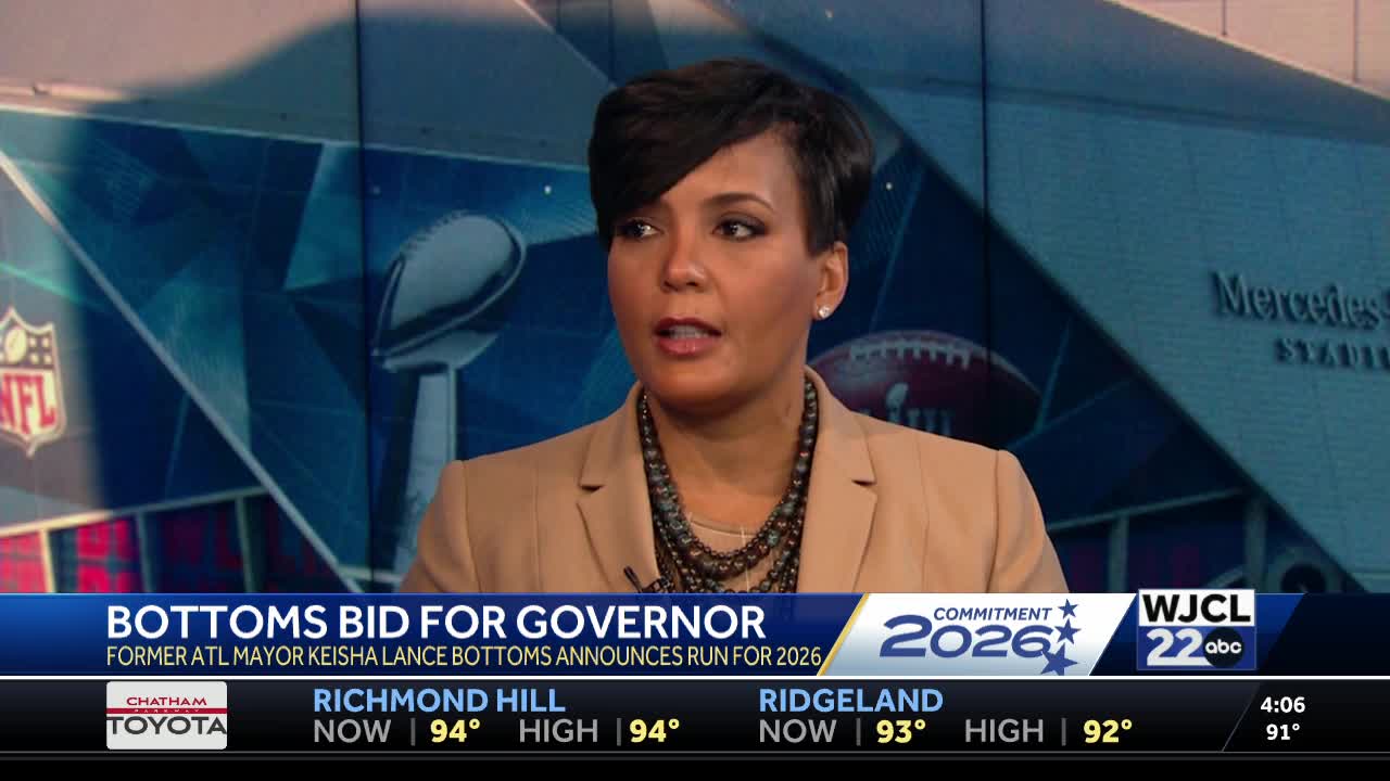 Former Atlanta mayor running for Georgia governor