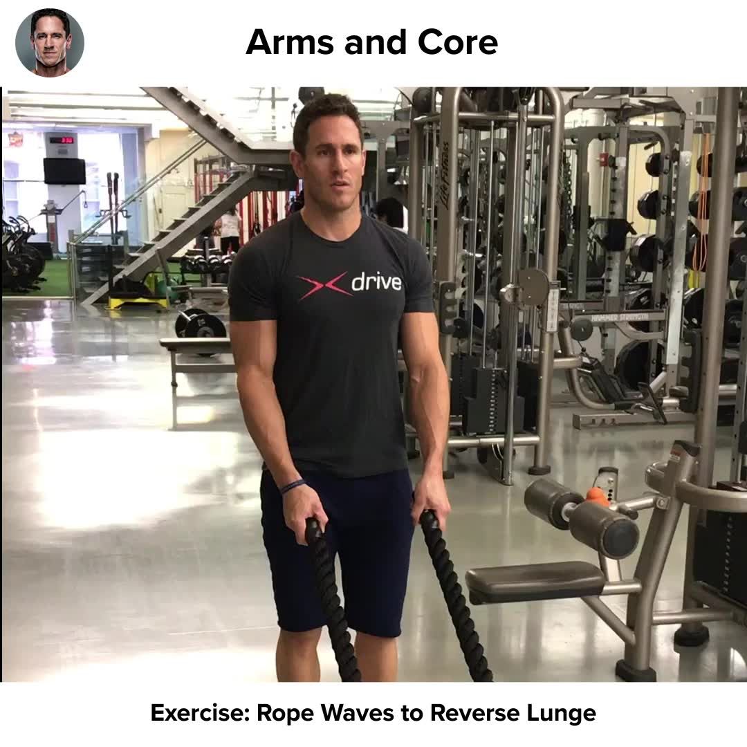 preview for Rope Waves with Reverse Lunge