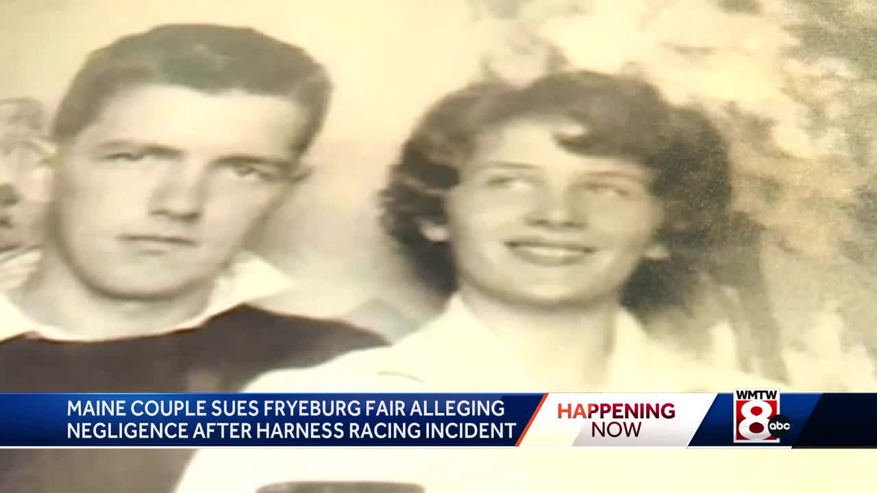 Maine couple sues Fryeburg Fair alleging negligence following harness racing incident