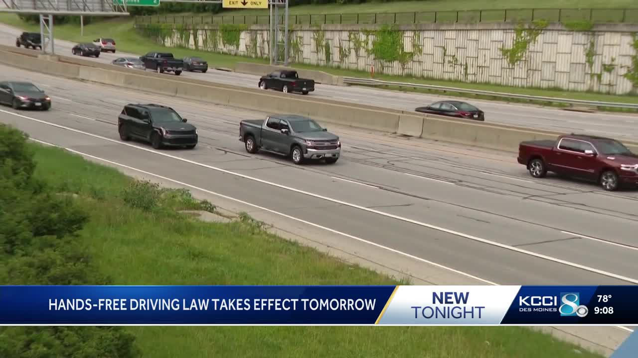 New analysis says hands-free driving law could bring in $88 million for Iowans