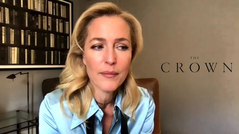 preview for The Crown: Gillian Anderson on Becoming Margaret Thatcher