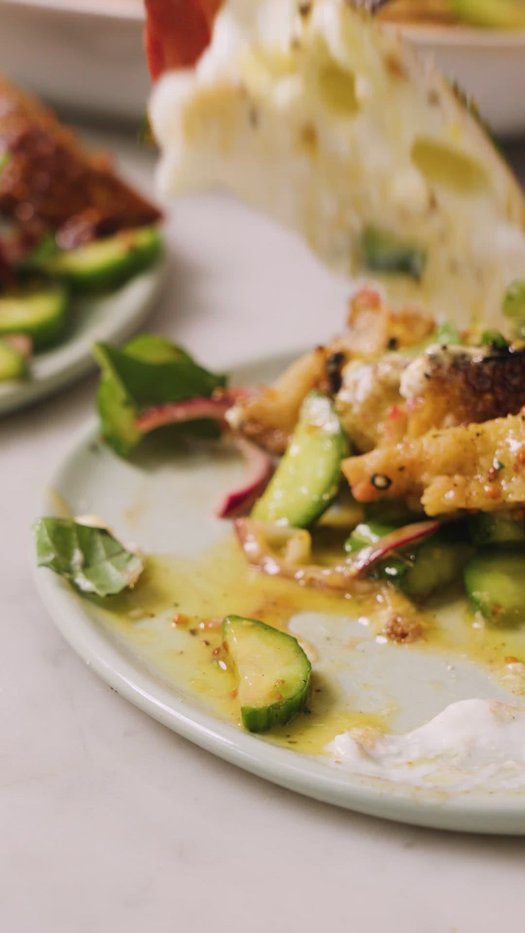 preview for My Peach Panzanella With Burrata Is The Summer Side You Should Be Making