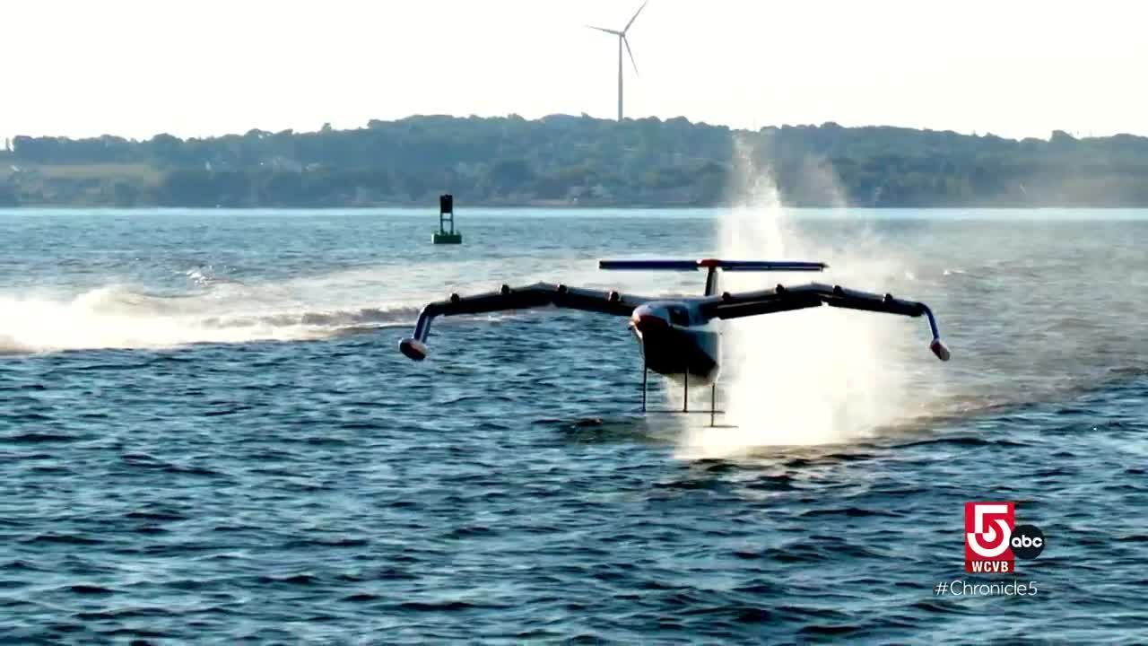 New England company introduces a ferry that flies