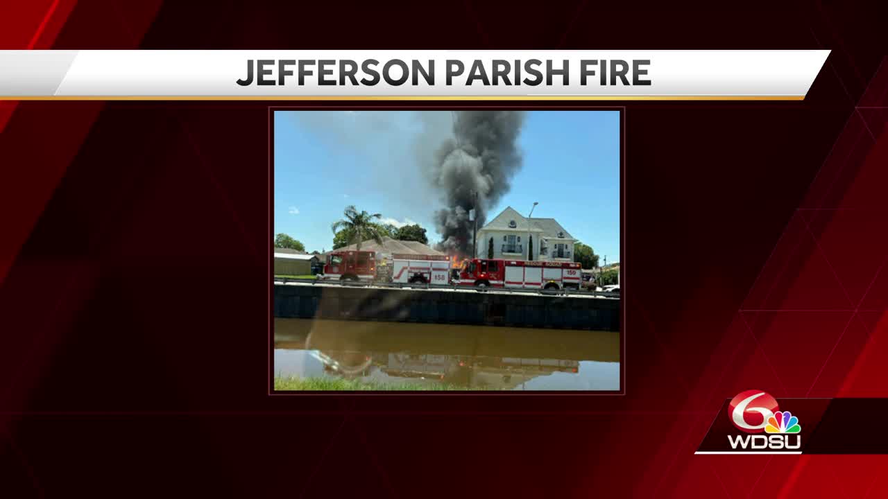 Large fire reported in Metairie