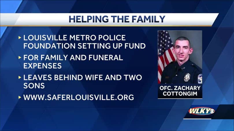 Louisville Metro Police Foundation sets up fund for fallen officer