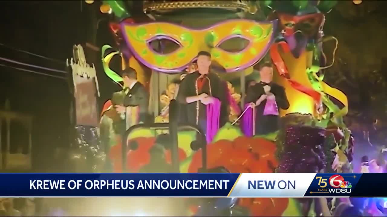 Krewe of Orpheus announces Carnival royalty