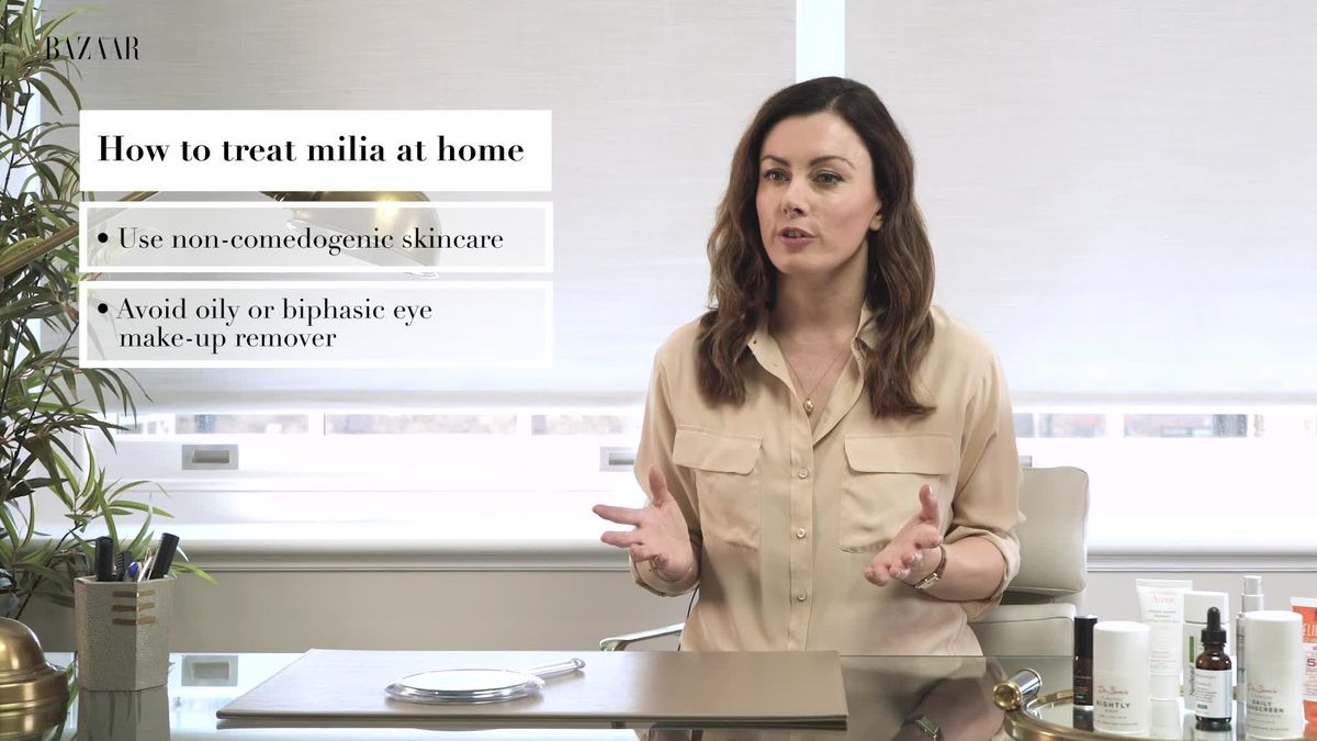 preview for #SkinSchool: Milia causes and treatments