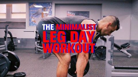 preview for The Minimalist Leg Day Workout