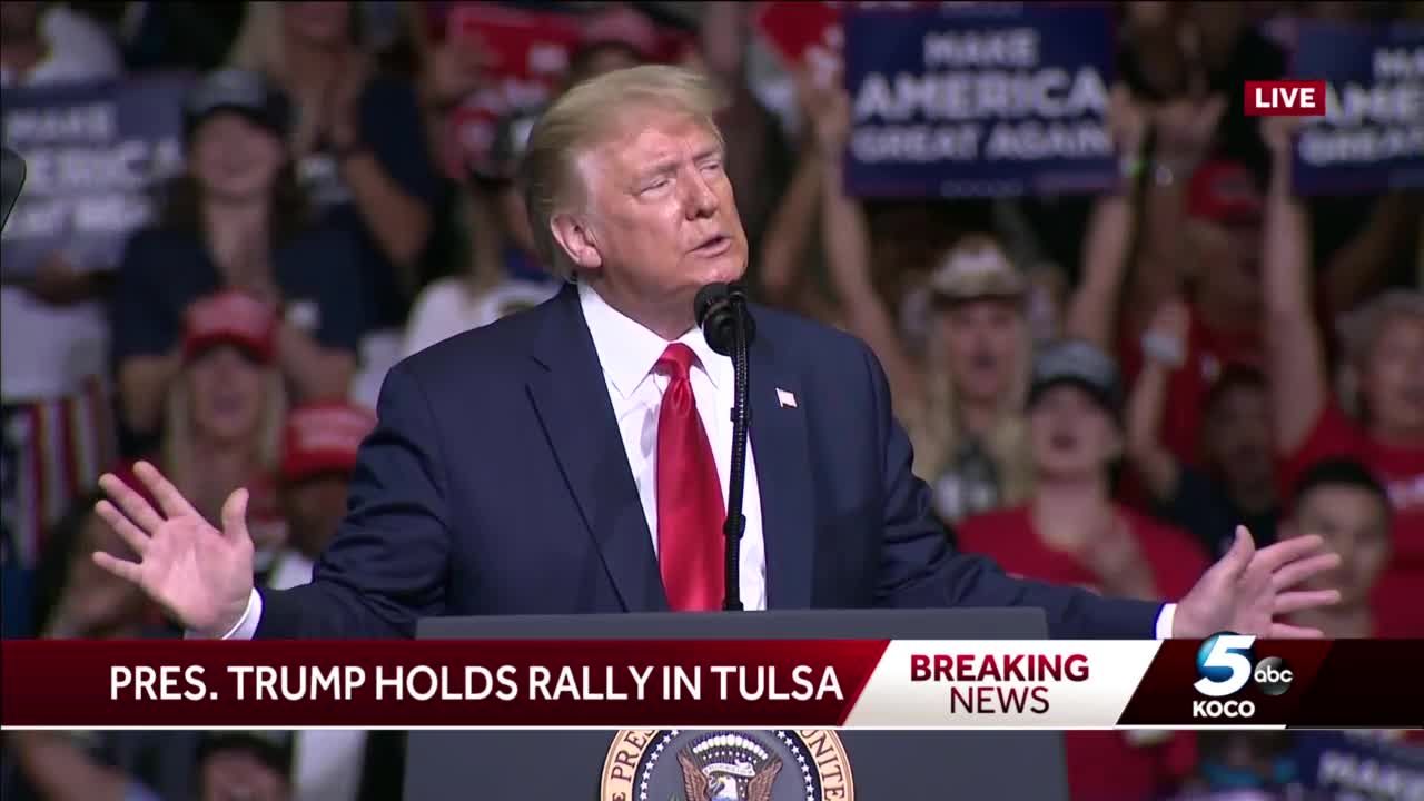 PRESIDENT DONALD TRUMP IN TULSA: All eyes on Tulsa as President ...