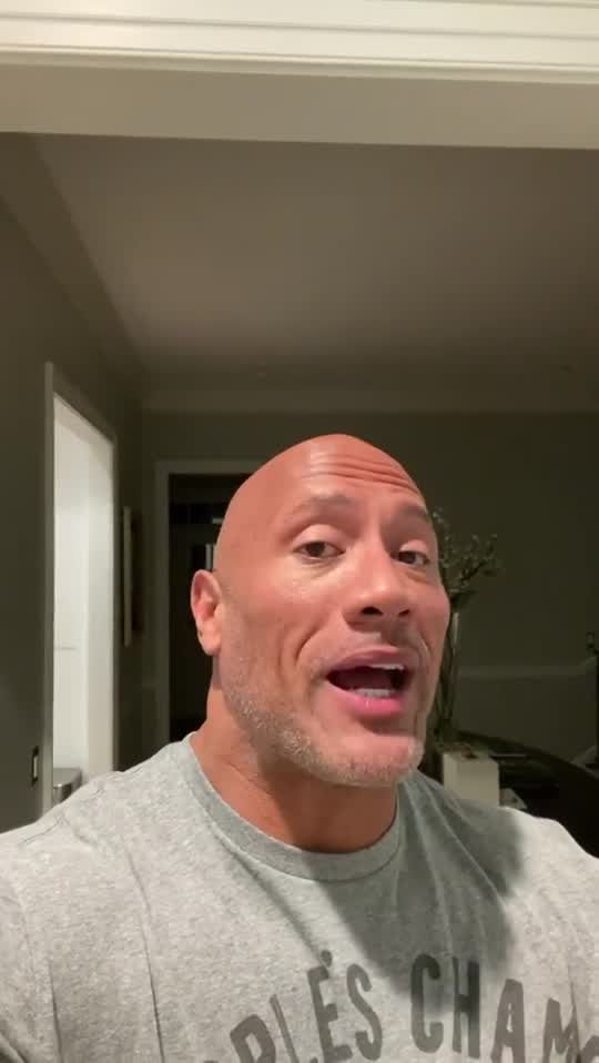 preview for Dwayne Johnson Sings "You're Welcome" to 3-Year-Old with Cancer