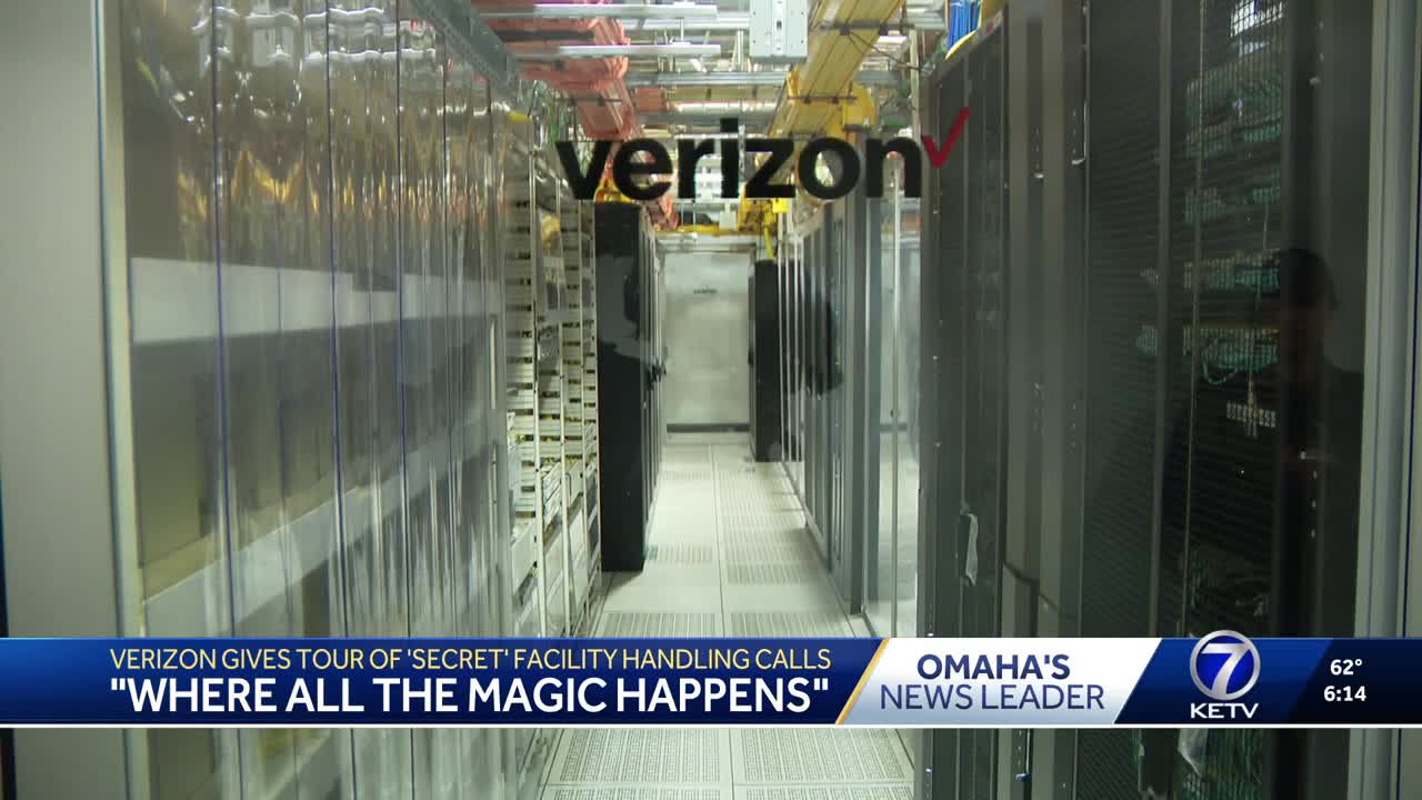 A look inside a 'top secret' Verizon facility handling Nebraska's network