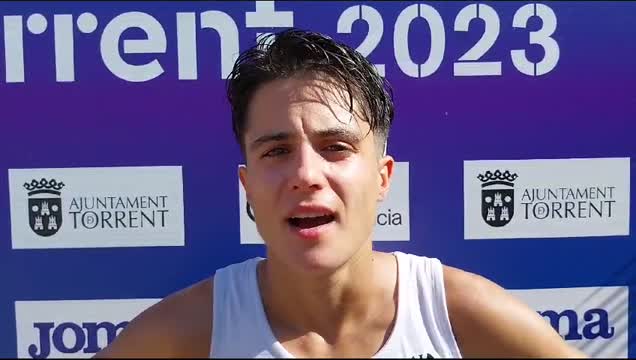 maría pérez en la prueba de 20 km marcha los europeos sub23 de 2017