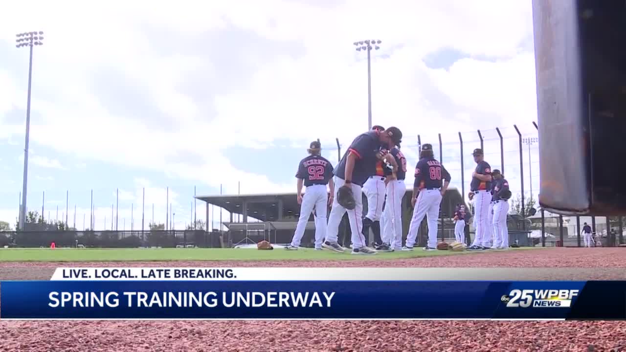 Houston Astros spring training underway