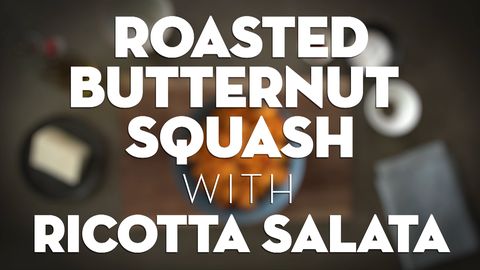 preview for Roasted Butternut Squash With Ricotta Salata