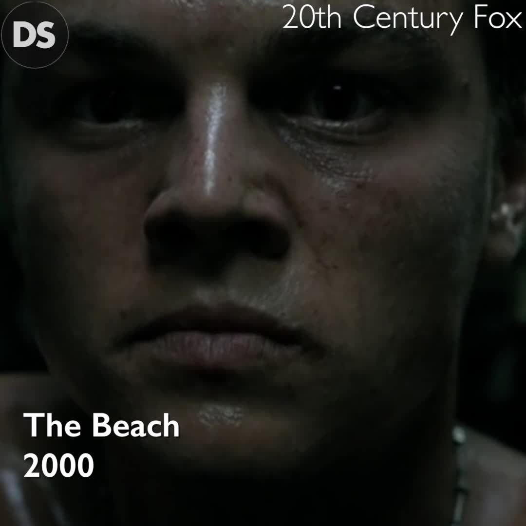 preview for Leonardo DiCaprio - then and now