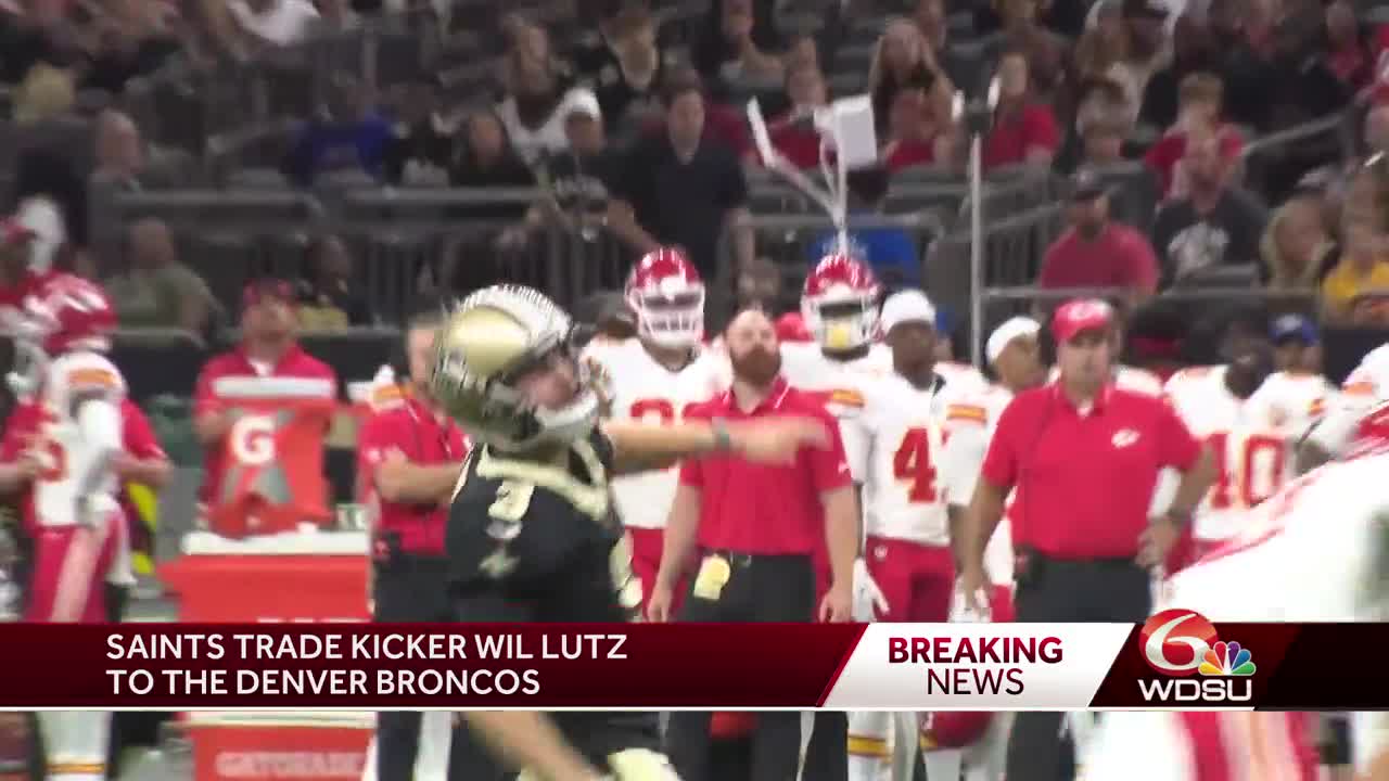 Grupe wins kicking job as Broncos acquire Lutz from Saints