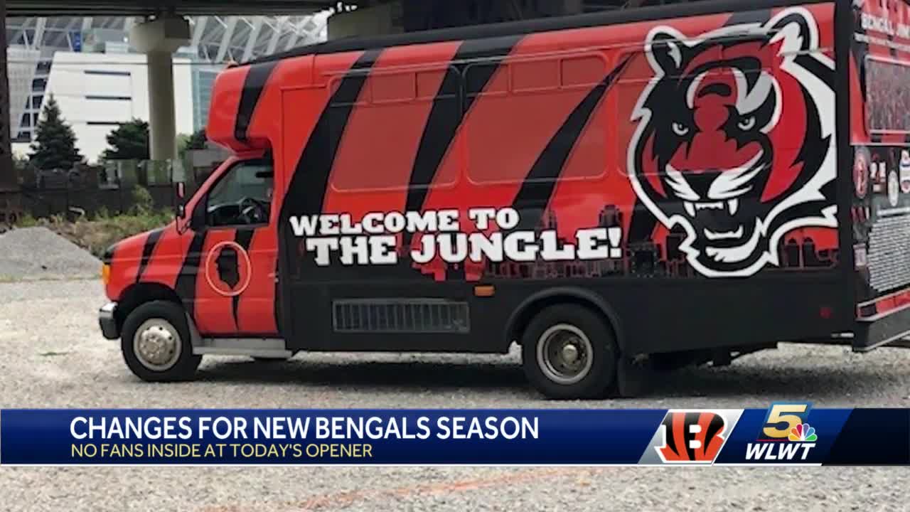 Bengals fans host socially distanced drive-thru tailgate ahead of season  home opener