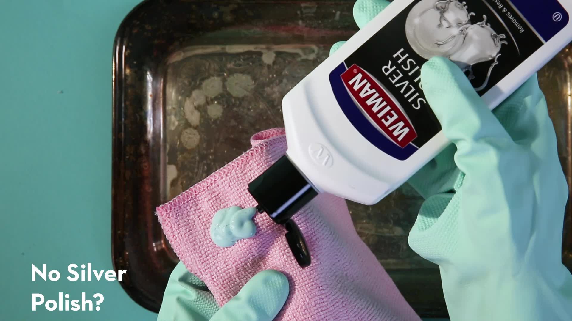 How to Clean Silver With a Homemade Cleaning Solution