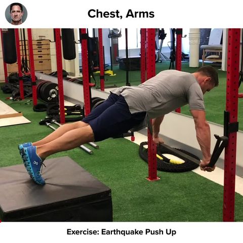 preview for Superhero Fit Workout Move of the Day: Earthquake Pushups