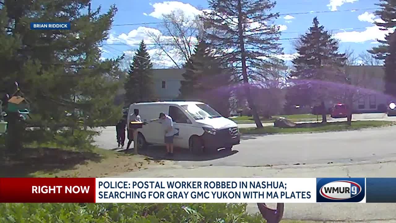 Police in Nashua searching for man who robbed a postal worker at gunpoint