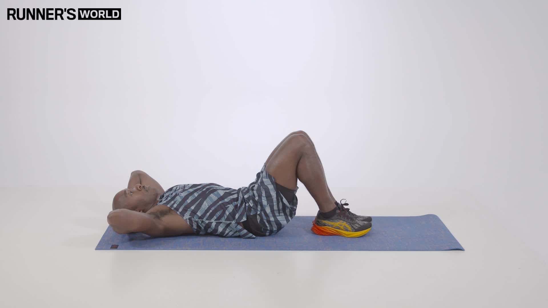 abdominal crunch exercise