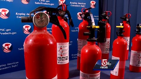 preview for 40 million fire extinguishers recalled